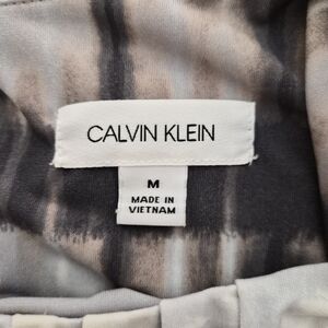 Calvin Klein Black and Cream Fabric
